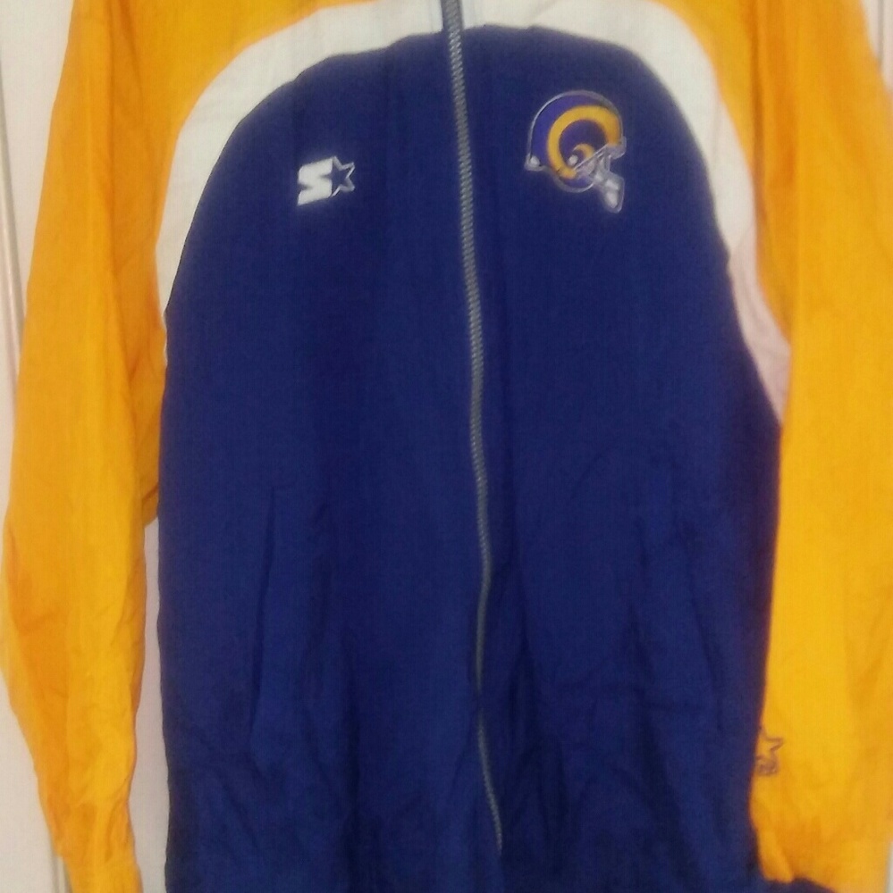 Pro Line Auth Los Angeles Rams Starter Jacket XL